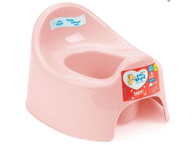 Горшок детский Lalababy Follow Me розовый зефир